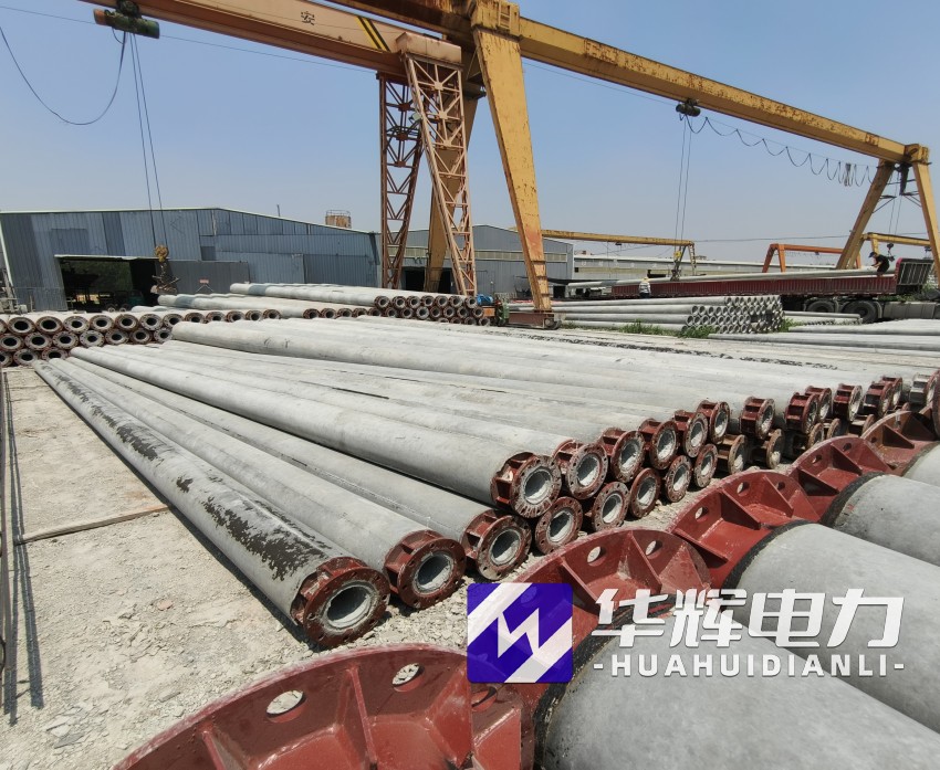 龙子湖21米水泥电线杆